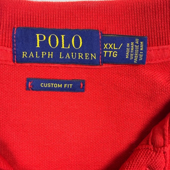 Polo by Ralph Lauren Men's Vibrant Red Polo Shirt - Picture 10 of 14
